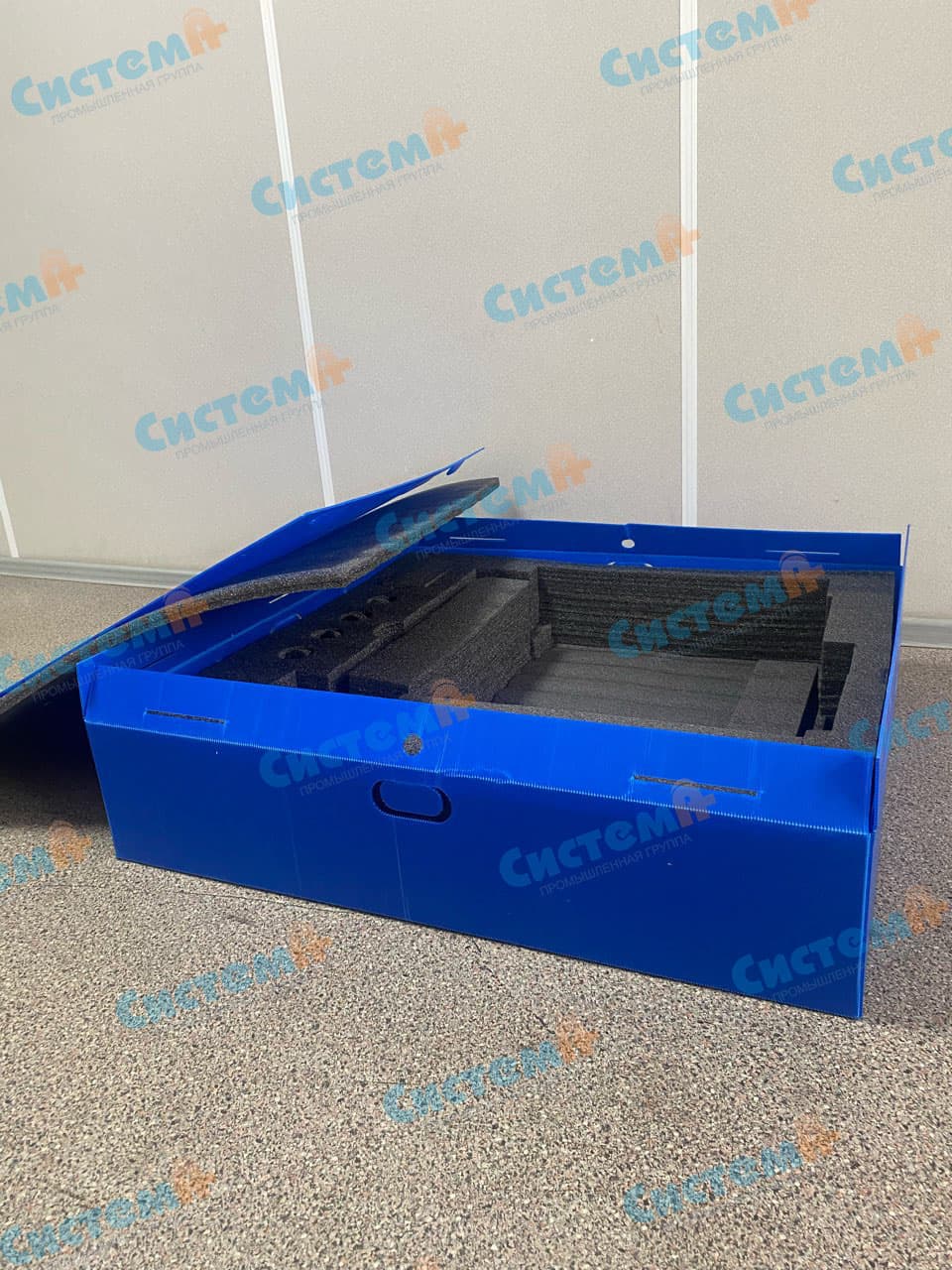 Короба из сотового полипропилена с полимерным ложементом